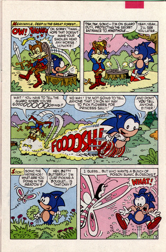 Sonic - Archie Adventure Series April 1994 Page 3